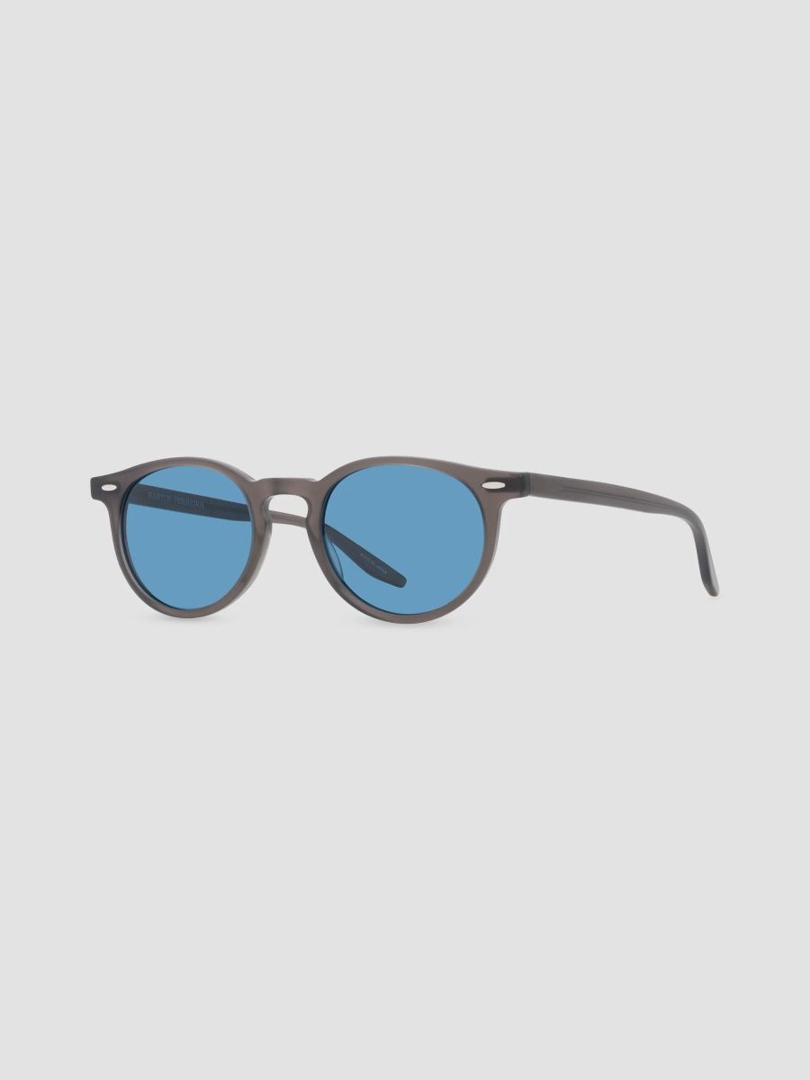 Barton Perreira Men's Banks 50MM Round Sunglasses - Matte Dusk Marine