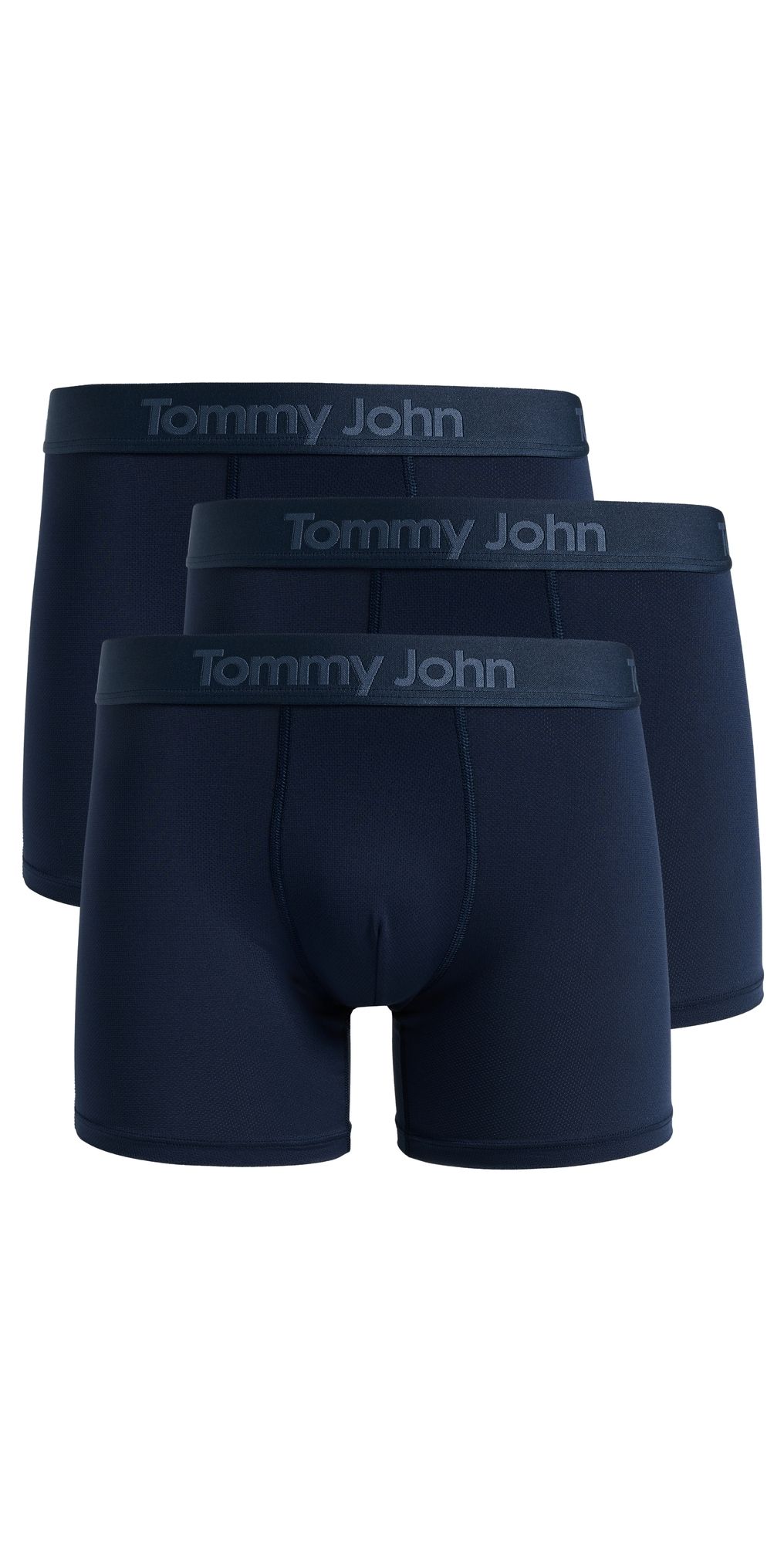 Tommy John Air Cool Mesh 4 Trunks 3-Pack Dress Blues S