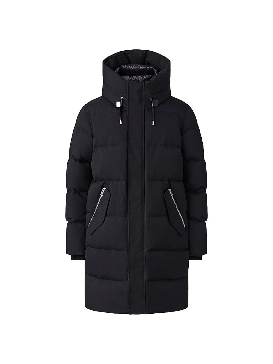 Men's Antoine 2-In-1 Down Coat - Black - Size 46