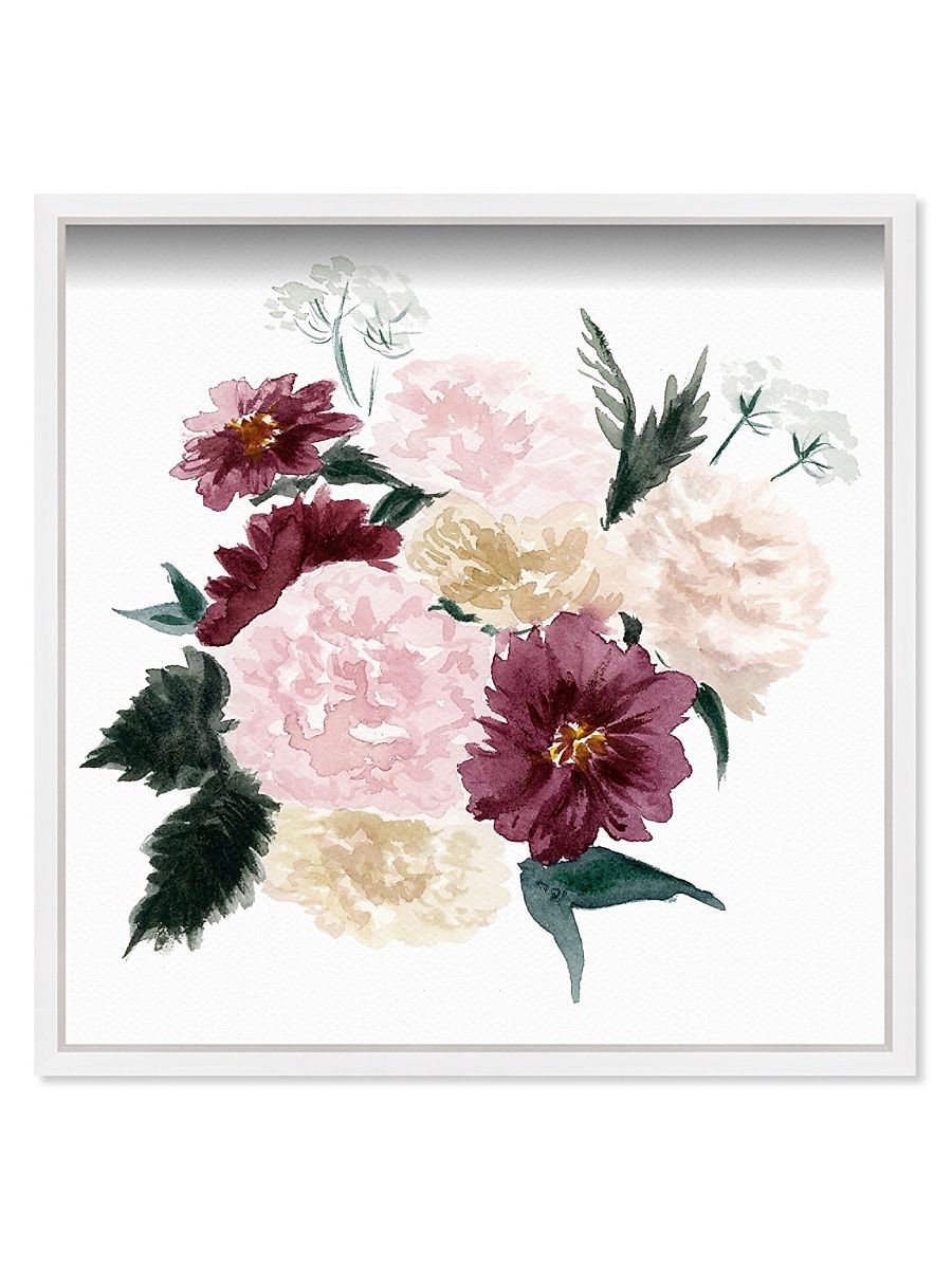 Framed Bring Home Some Peonies Print