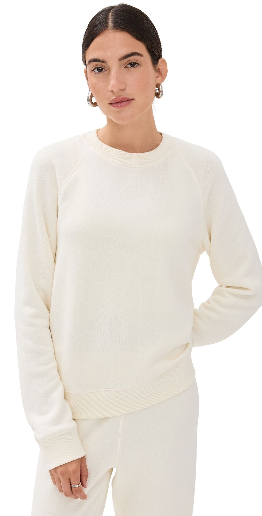 Jenni Kayne Saturday Sweatshirt Cream XS