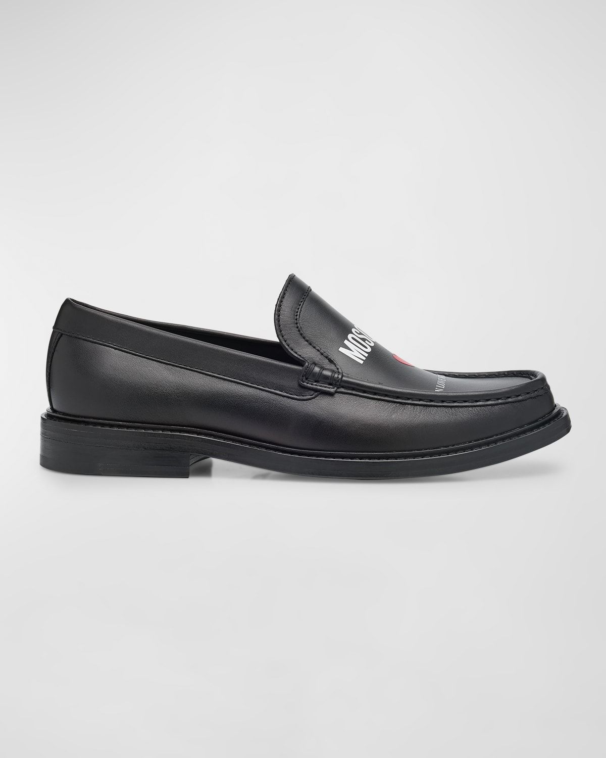 Men & apos;s In Love We Trust Calfskin Loafers