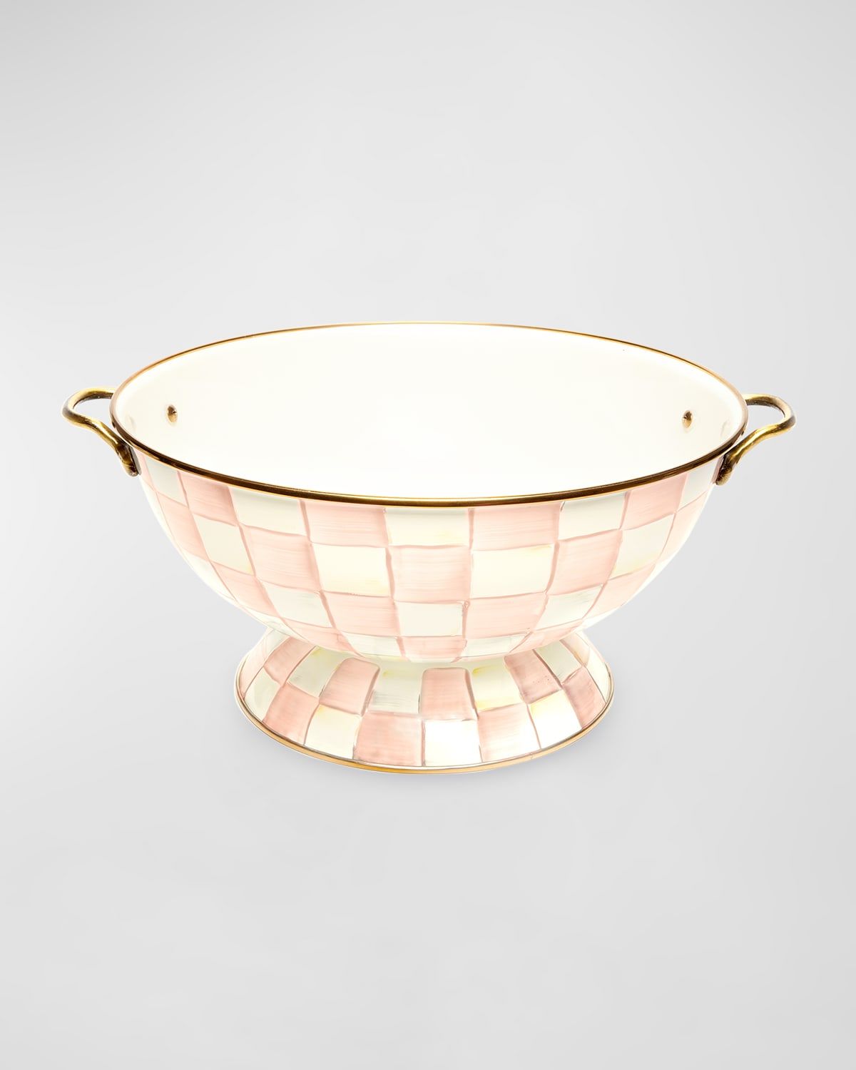 Rosy Check Enamel Everything Bowl