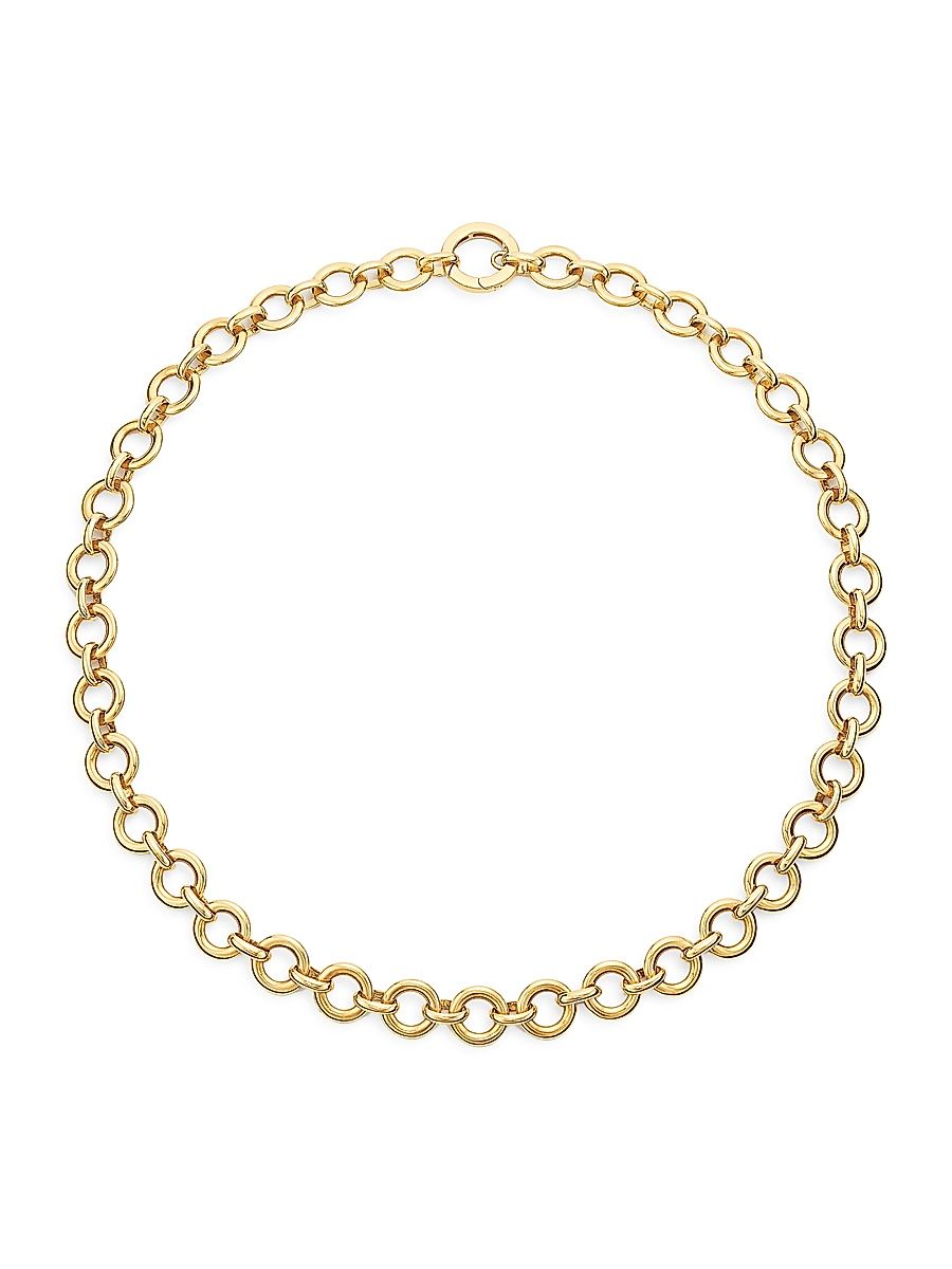 Women's Florence86 18K Yellow Gold Jean D'Arc Necklace - Yellow Gold