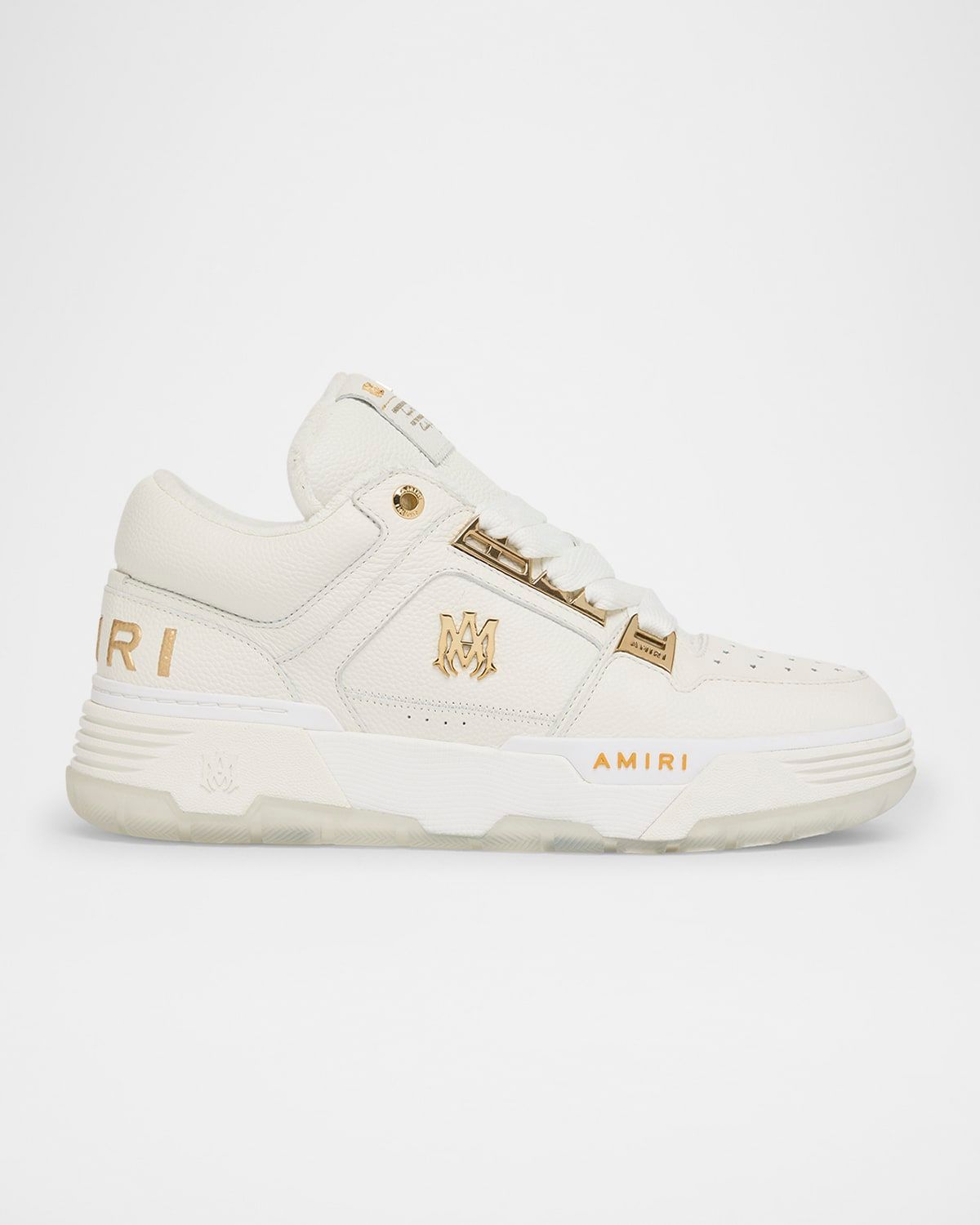 Men & apos;s MA-1 Leather High-Top Sneakers