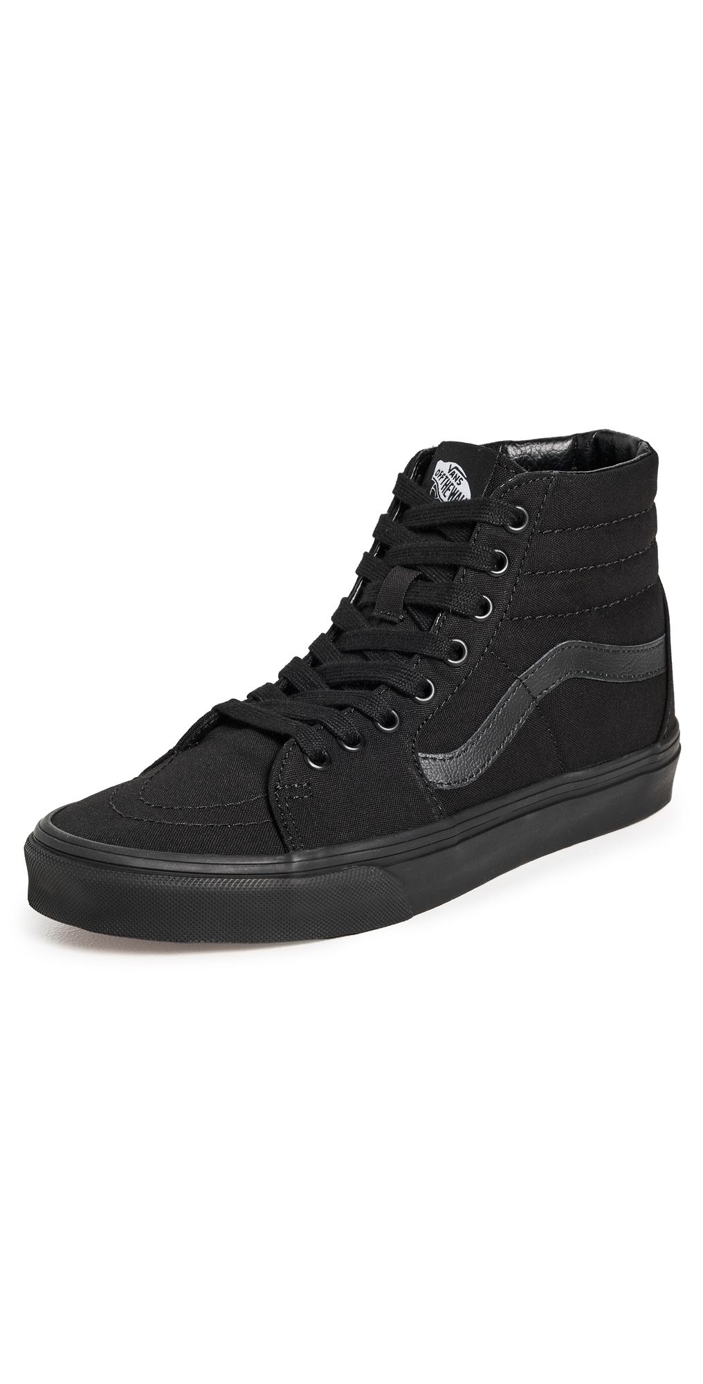 Vans Sk8-Hi Unisex Sneakers Black/Black/Black M 11.5