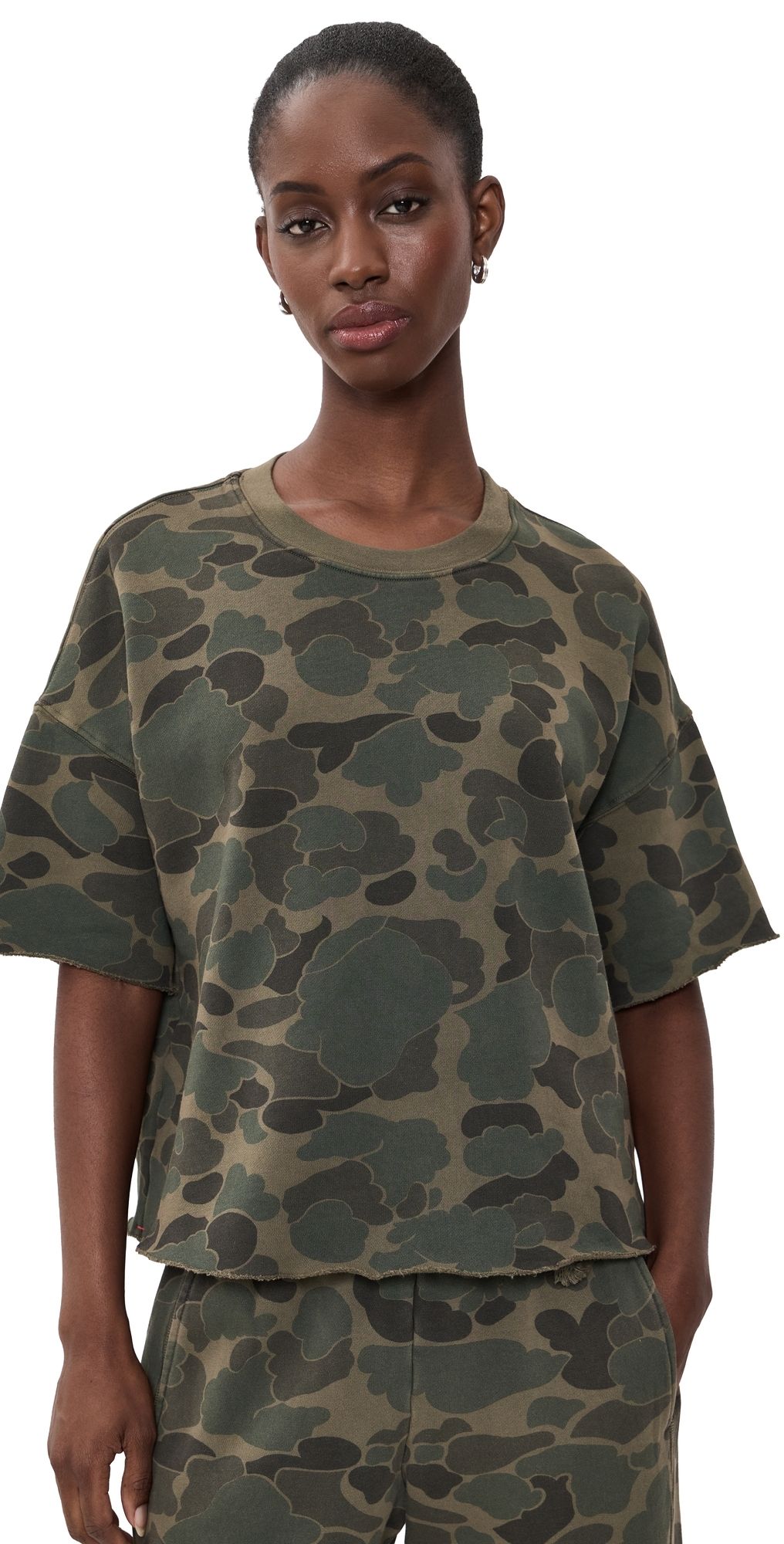 XIRENA Romeo Tee Camo Sage XS