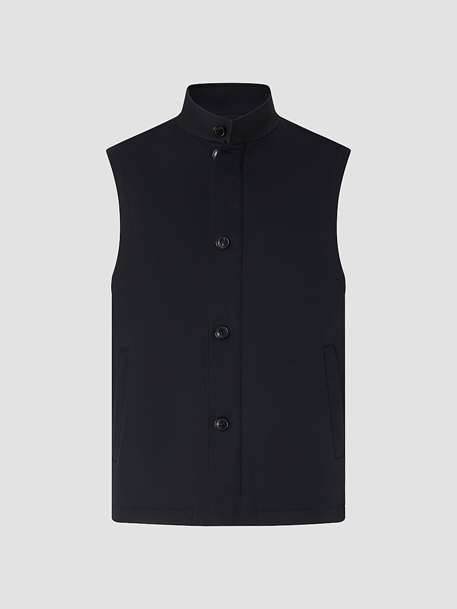 Men's Microfiber Motorin 50cc Vest - Navy Blue - Size 36