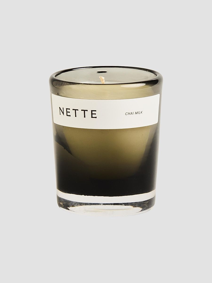 Chai Milk Scented Candle - Charcoal