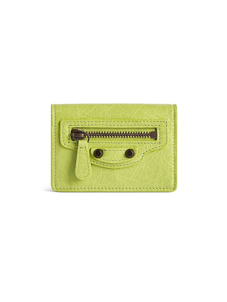 Women's Le City Mini Wallet - Pistache
