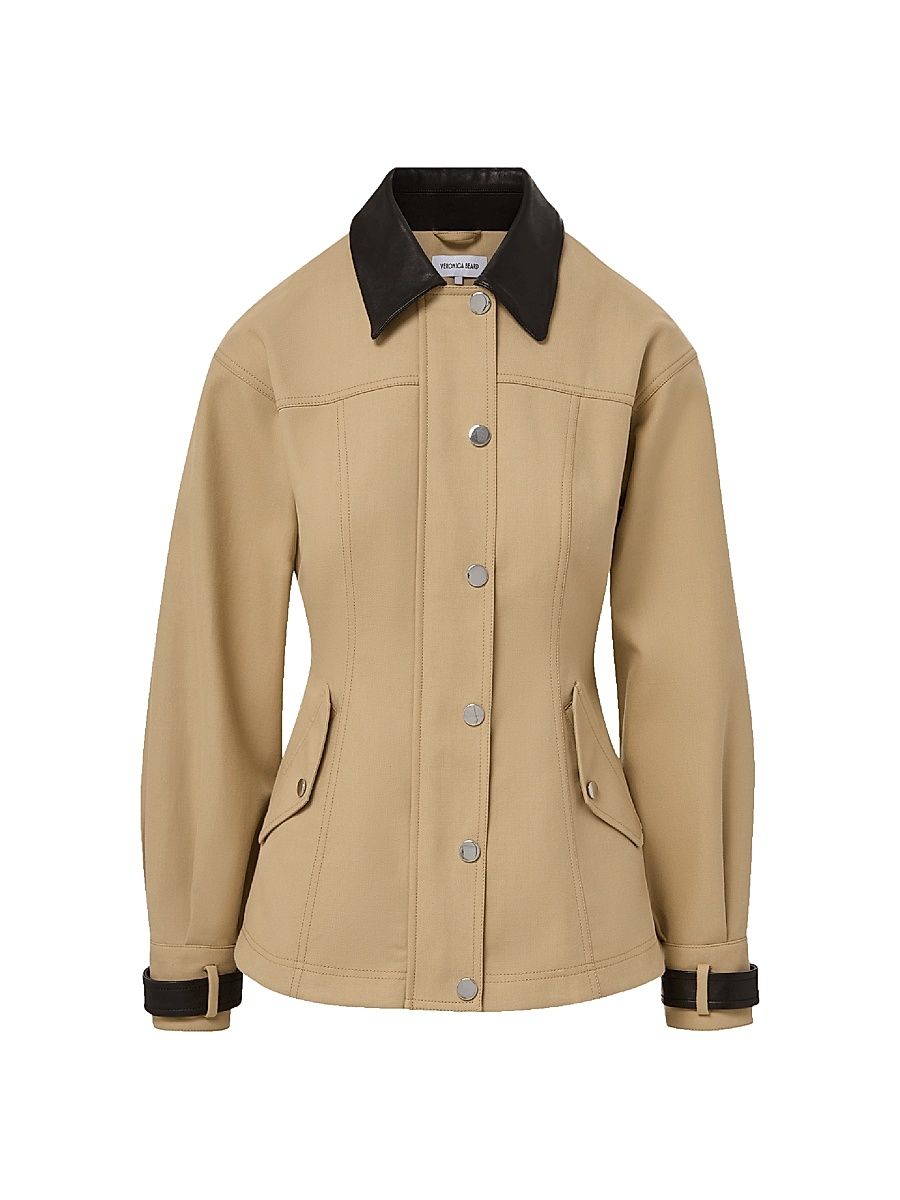 Women's Talla Cotton Jacket - Sand - Size 16