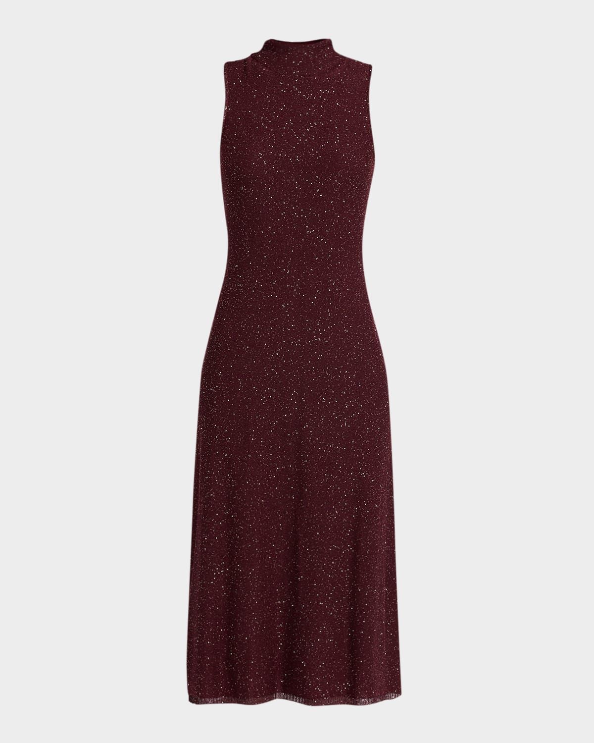 Marian Metallic Maxi Dress