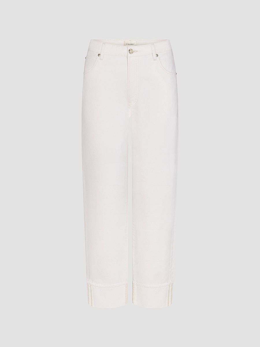 Women's The Sotheby's Cuffed Jeans - Natural Clean - Size 31