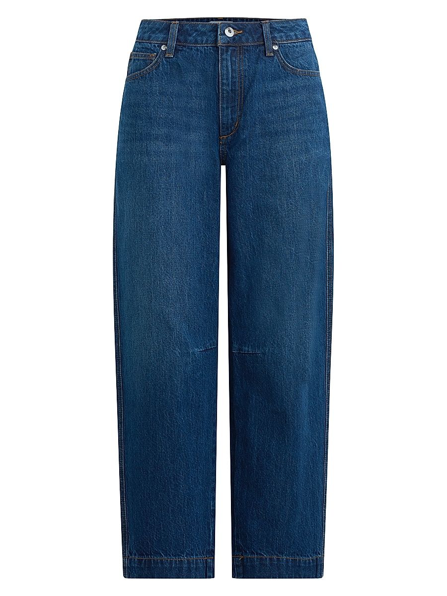 Women's The Wilder High-Rise Relaxed Barrel Jeans - Unmistakable - Size 31