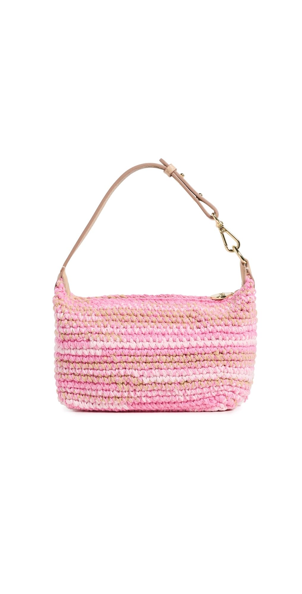 Stoney Clover Lane Mini Shoulder Bag Beige/Pink One Size
