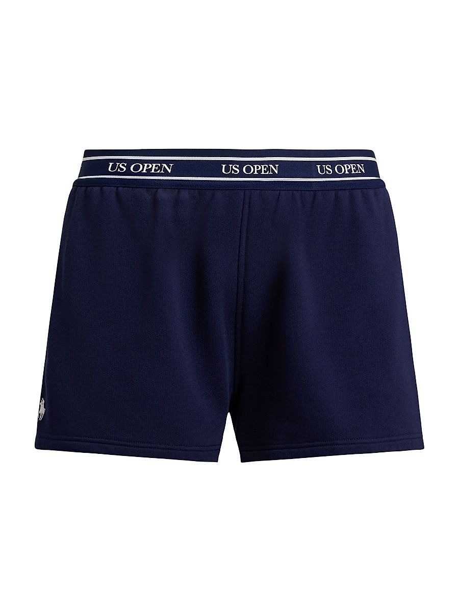 Women's US Open French Terry Shorts - Refined Navy - Size XL