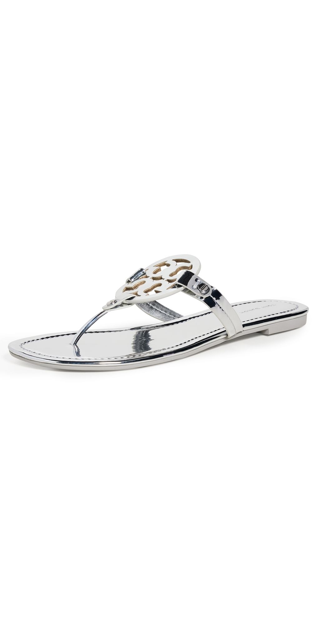 Tory Burch Miller Sandals Argento 7