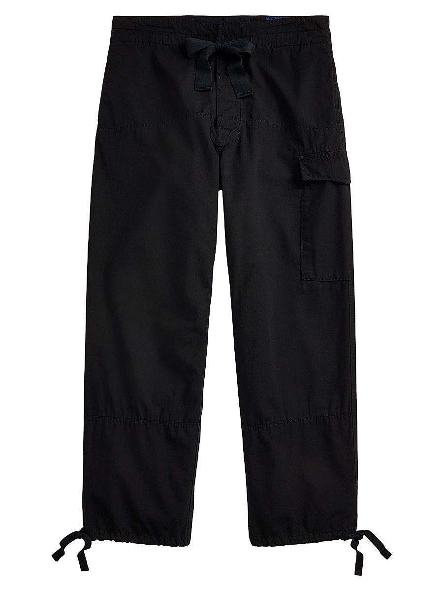 Men's Beachcomber Relaxed Canvas Cargo Pants - Polo Black - Size XXL