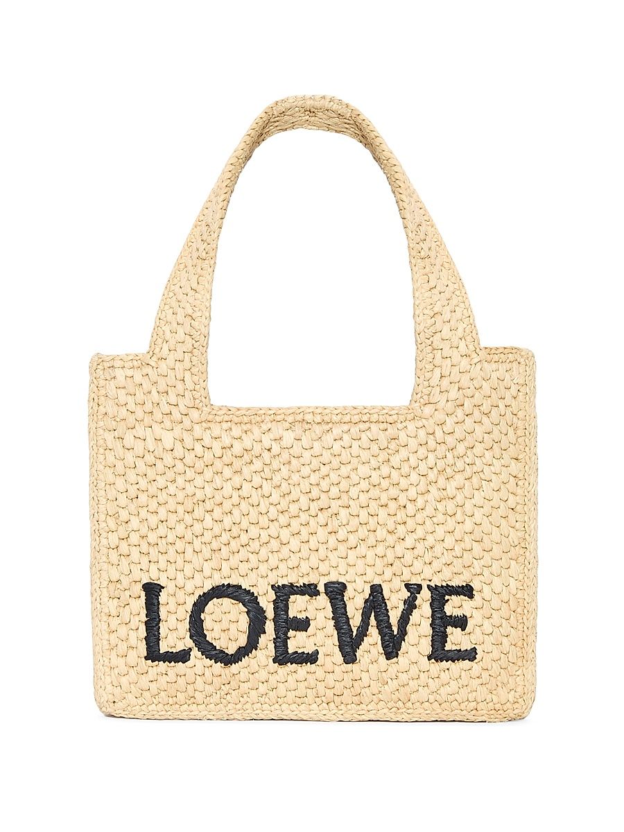 Women's LOEWE x Paula's Ibiza Mini Raffia Tote Bag - Natural