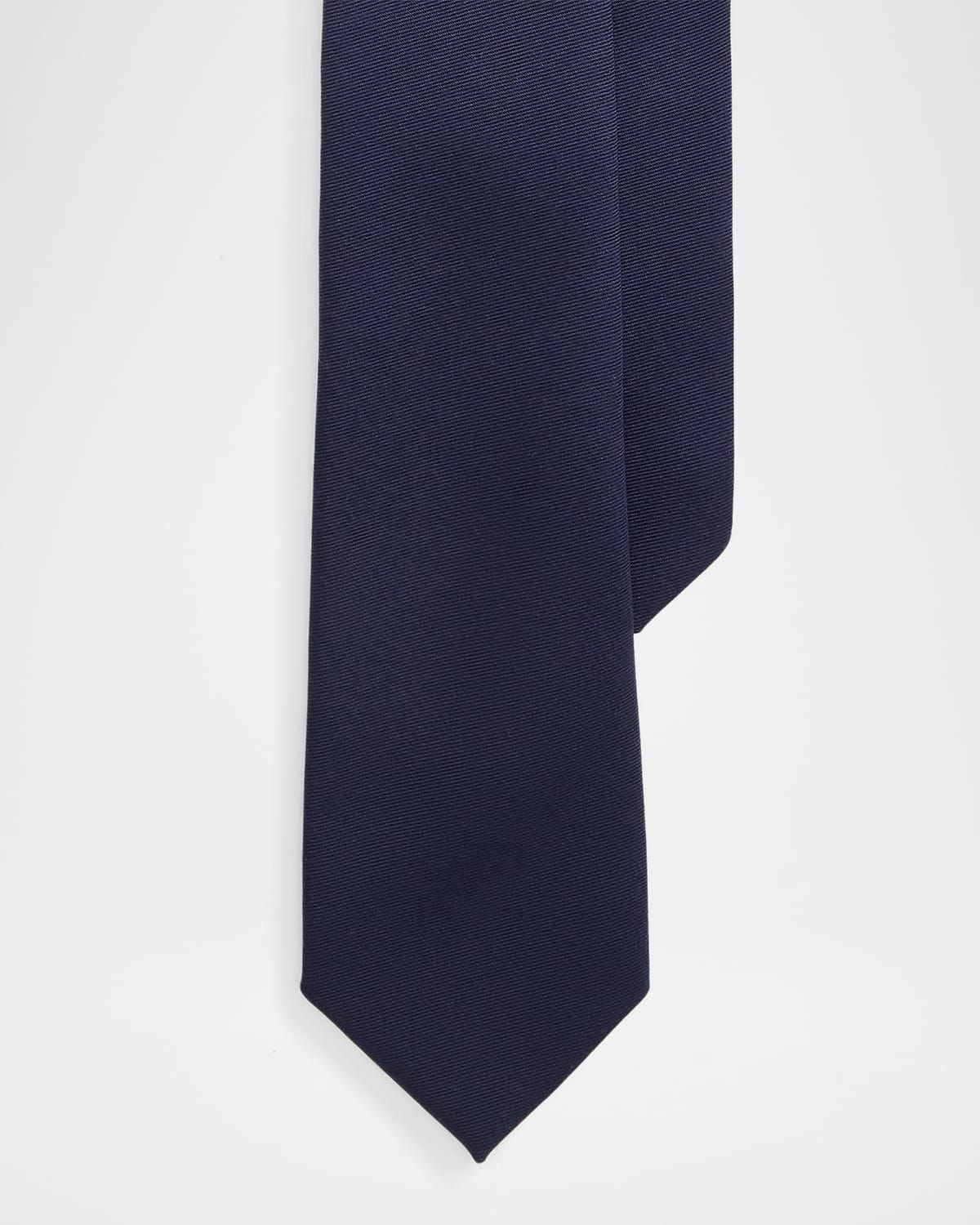 x Neiman Marcus Men & apos;s Escorial Wool Gabardine Tie