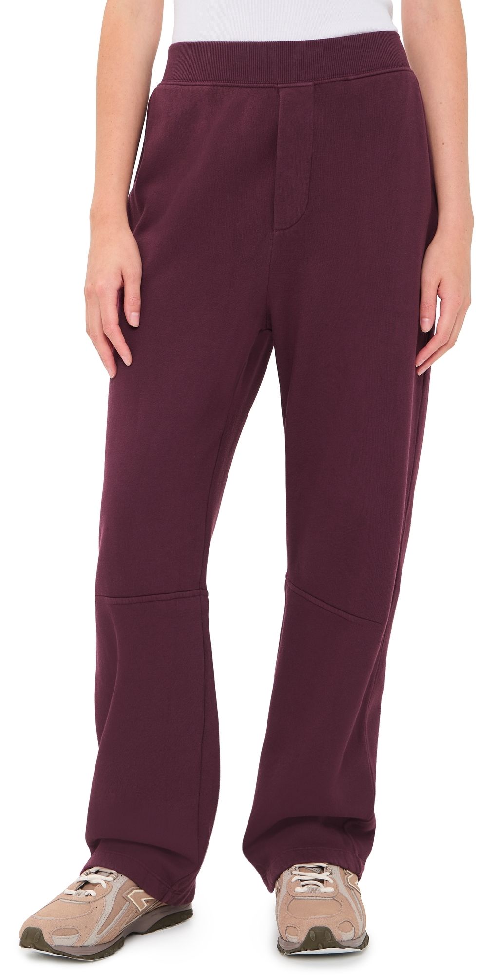 Velvet Karen Sweatpants Dark Plum XL