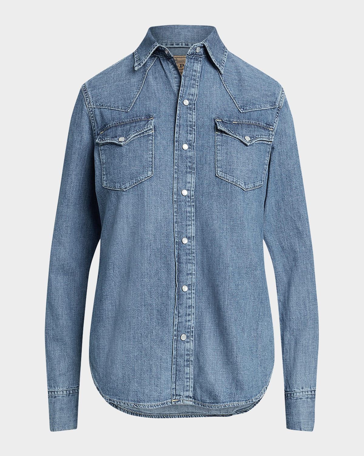 Denim Western Shirt