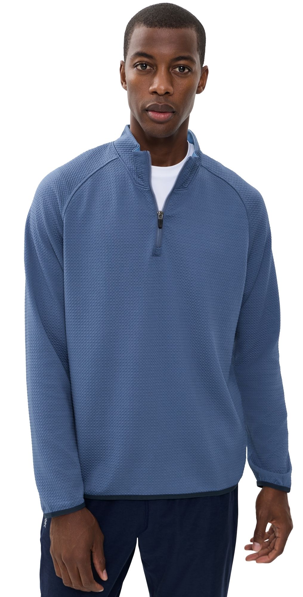 Rhone Founder's Golf 1/4 Zip Vintage Indigo M