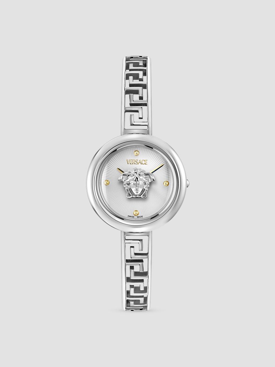 Versace Women's Medusa Eclipse Stainless Steel Bracelet Watch/28MM - Silver