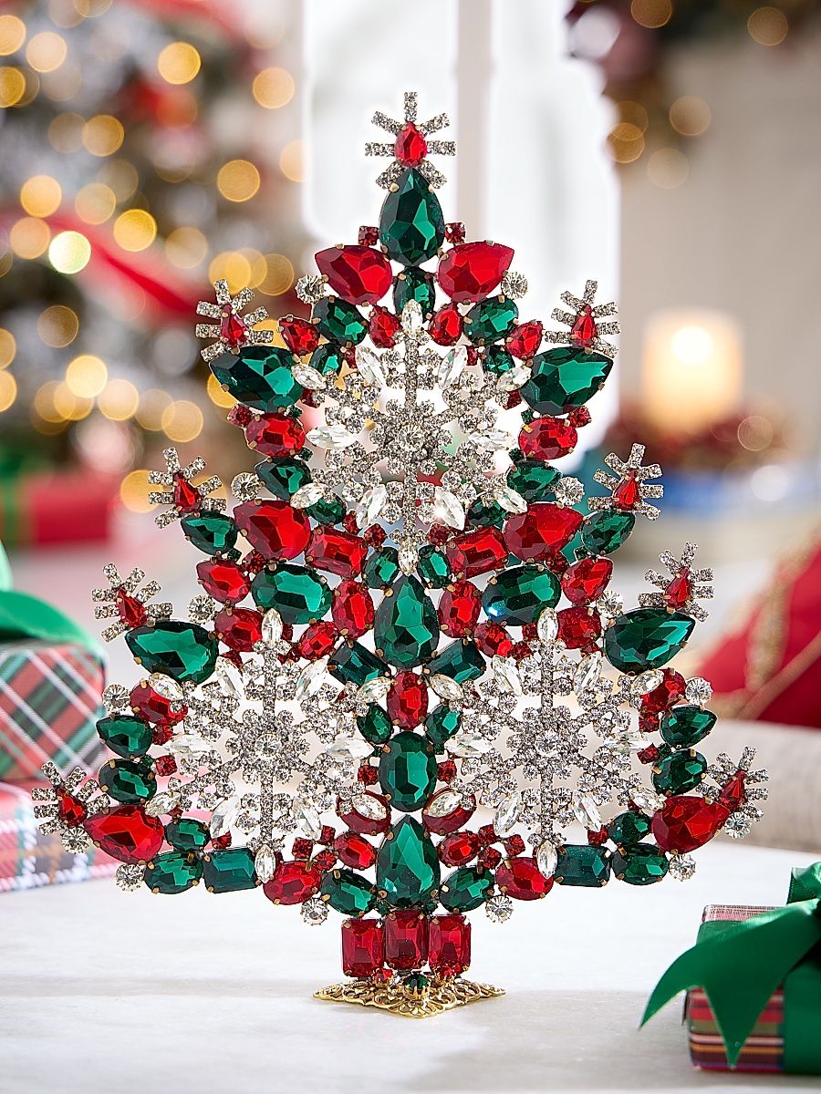 Winter Wonderland Crystal Christmas Tree Decoration