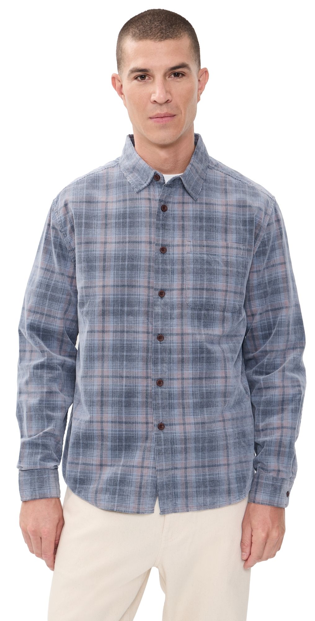 Katin Stevie Corduroy Shirt Storm Blue S