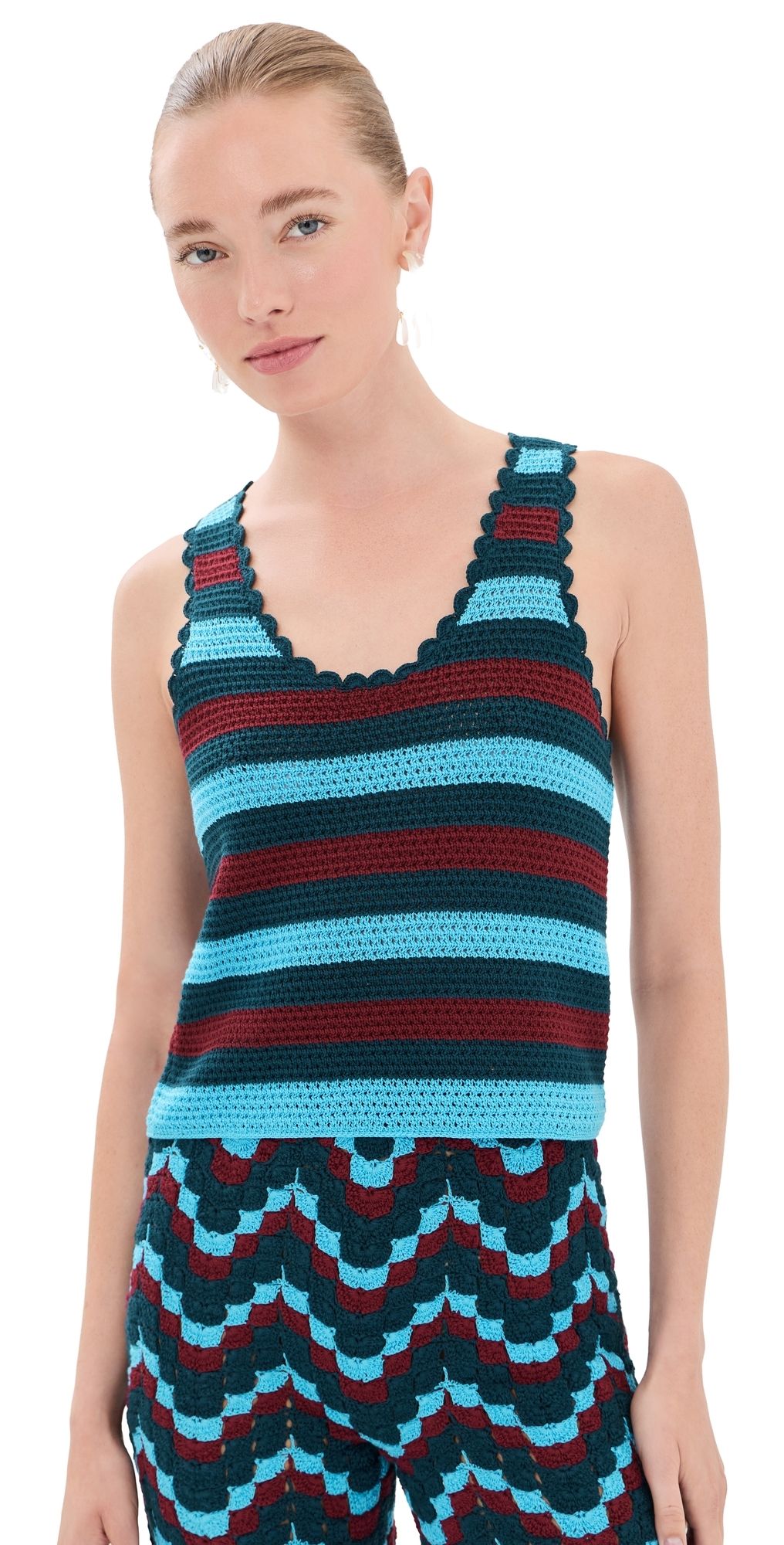 ESCVDO Santos Tank Top Cerulean S
