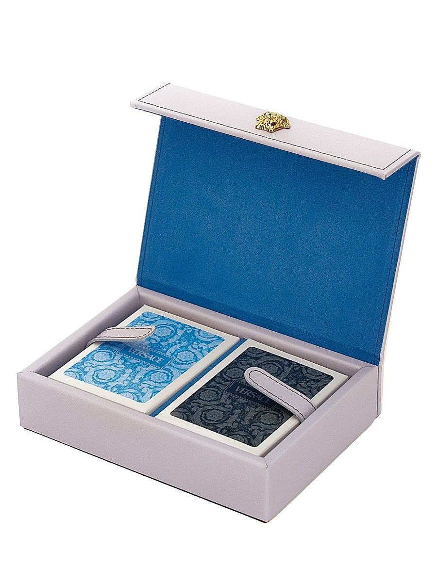Project Barocco Playing Cards Box - Silver