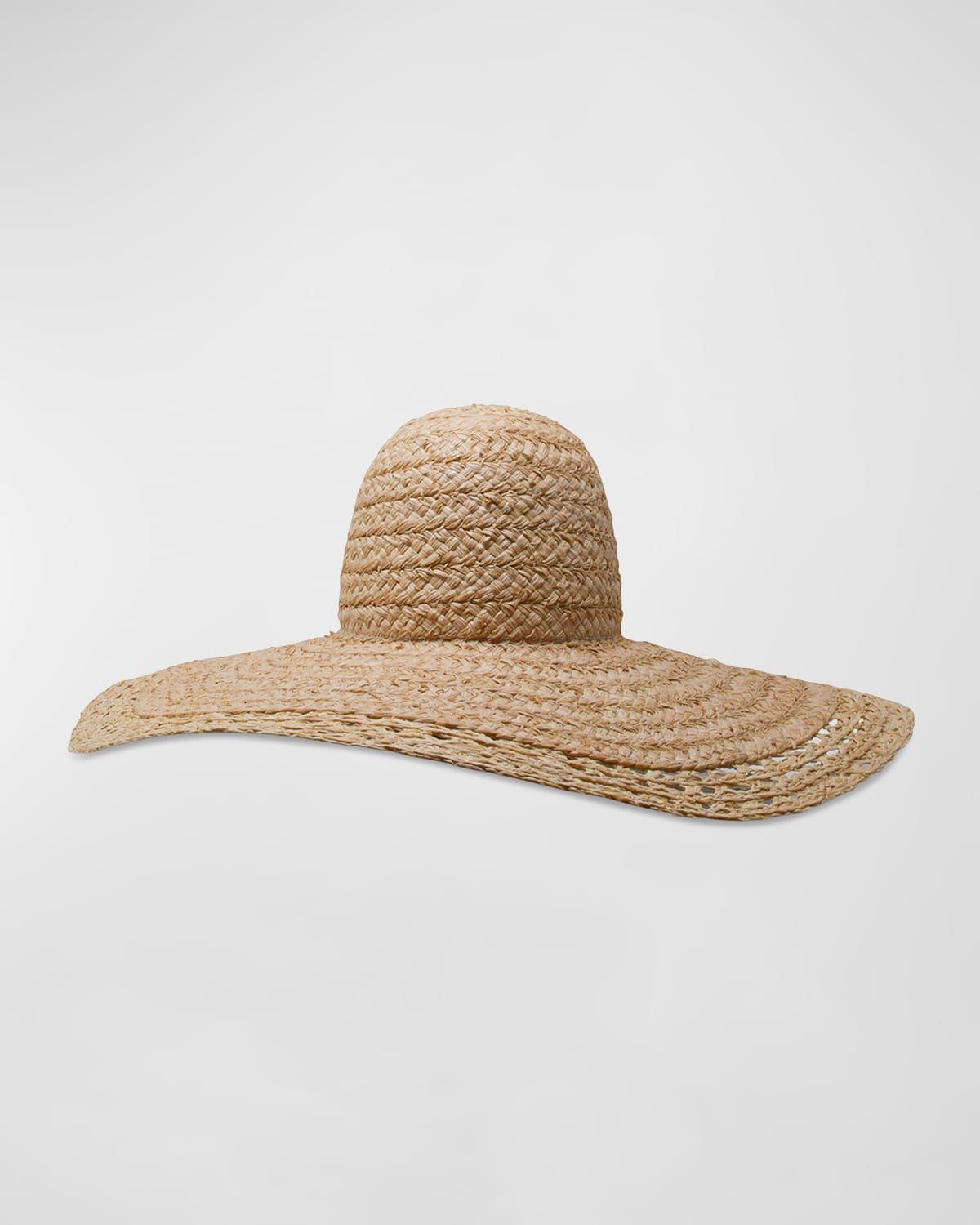 Mary Jane Floppy Straw Hat