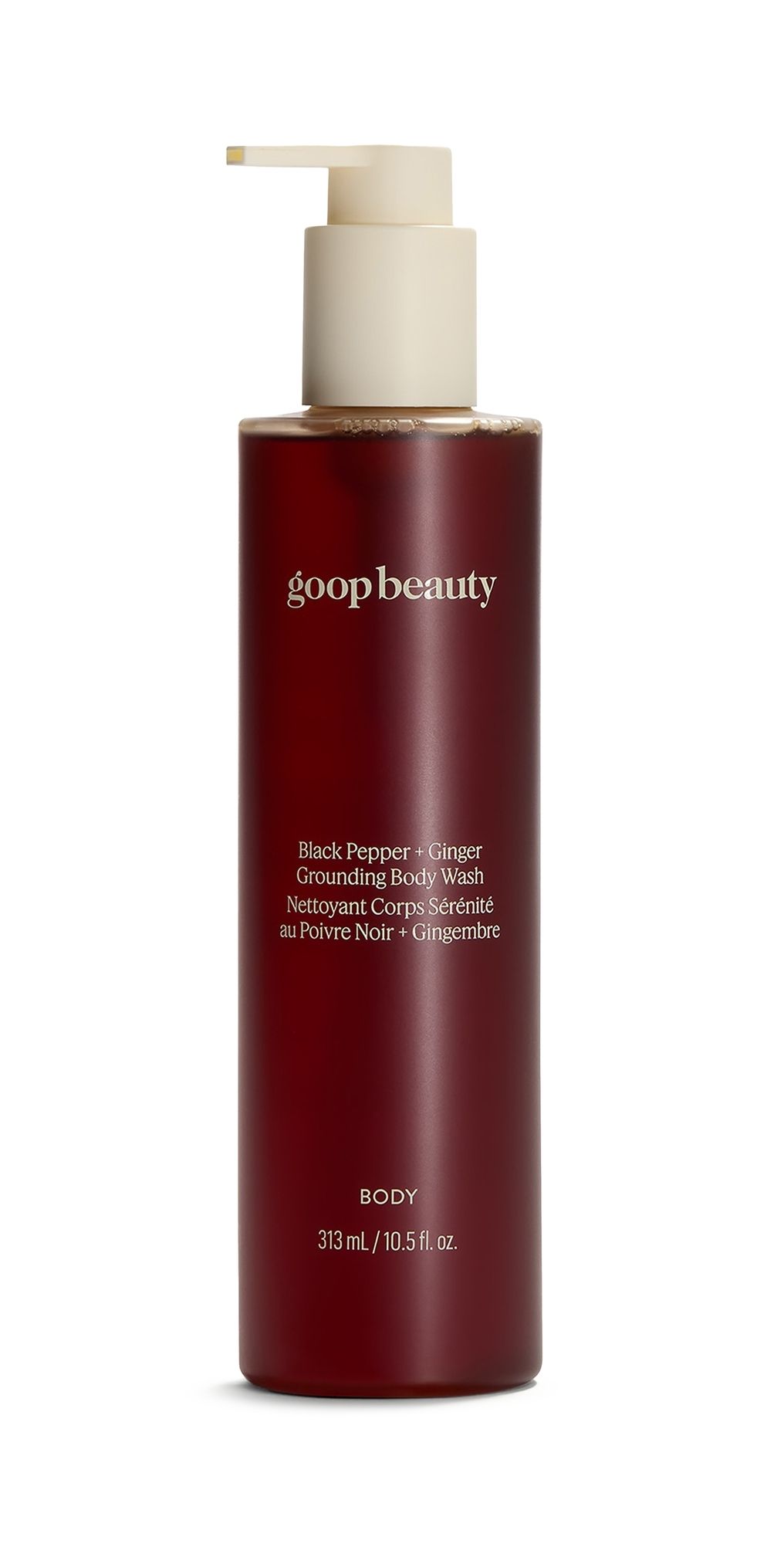 goop beauty Black Pepper + Ginger Grounding Body Wash No Color 10.5 fl oz./ 313 mL