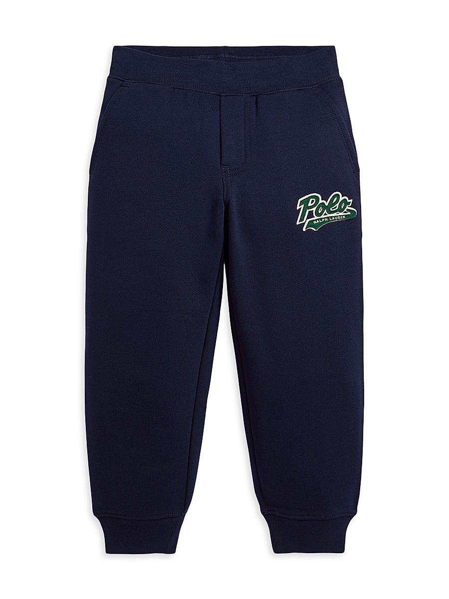 Little Boy's & Boy's Logo Fleece Joggers - Refined Navy - Size 18