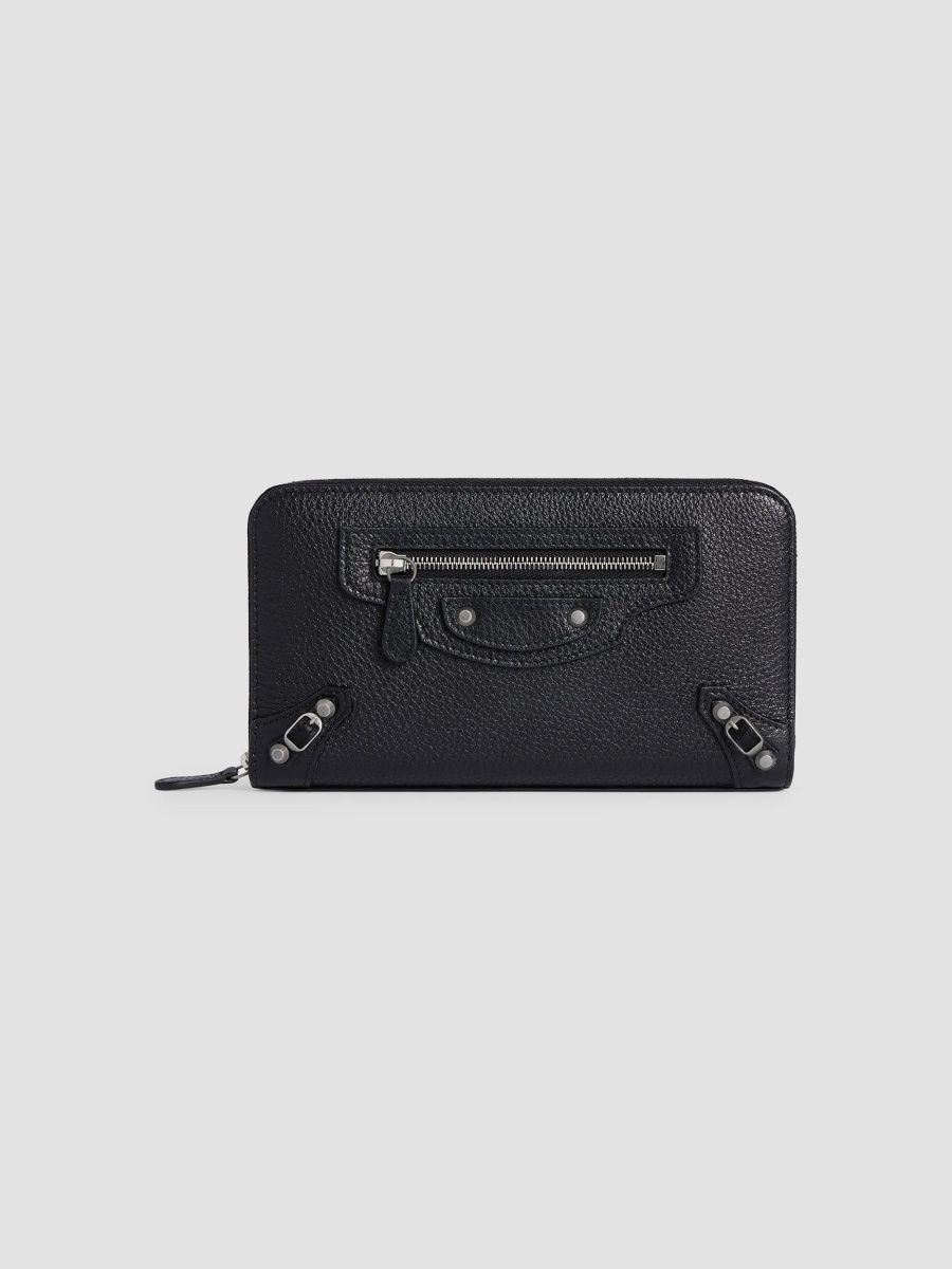 Balenciaga Men's Le City Business Continental Wallet - Black