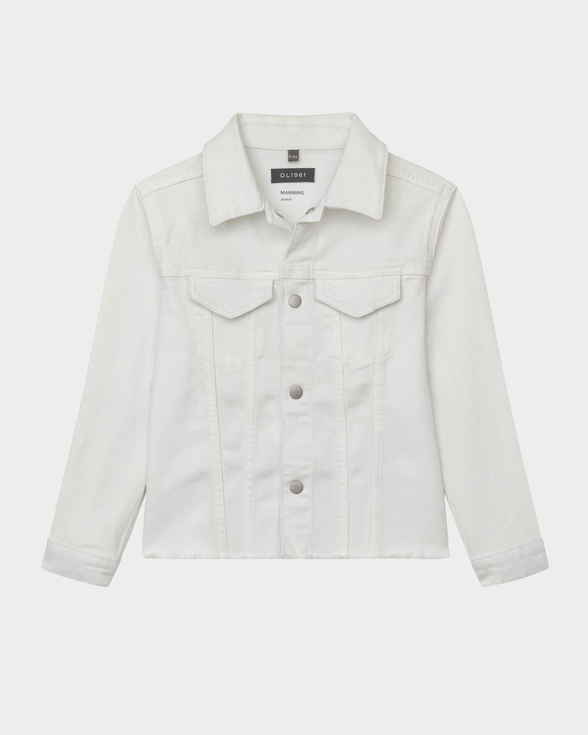 Girl & apos;s Manning Denim Jacket, Size S-L