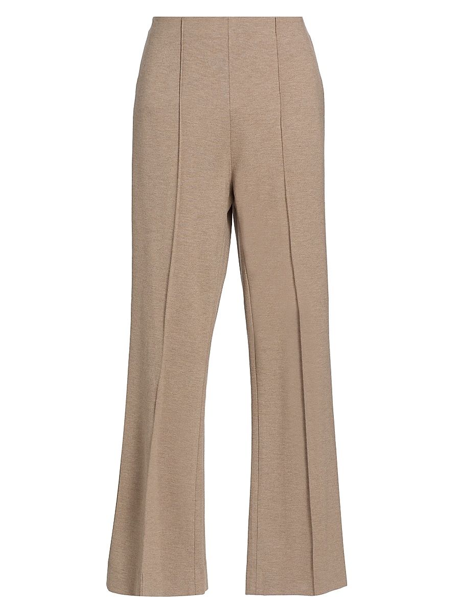 Women's Irina Ponte Kick Flare Pants - Coffee - Size Medium