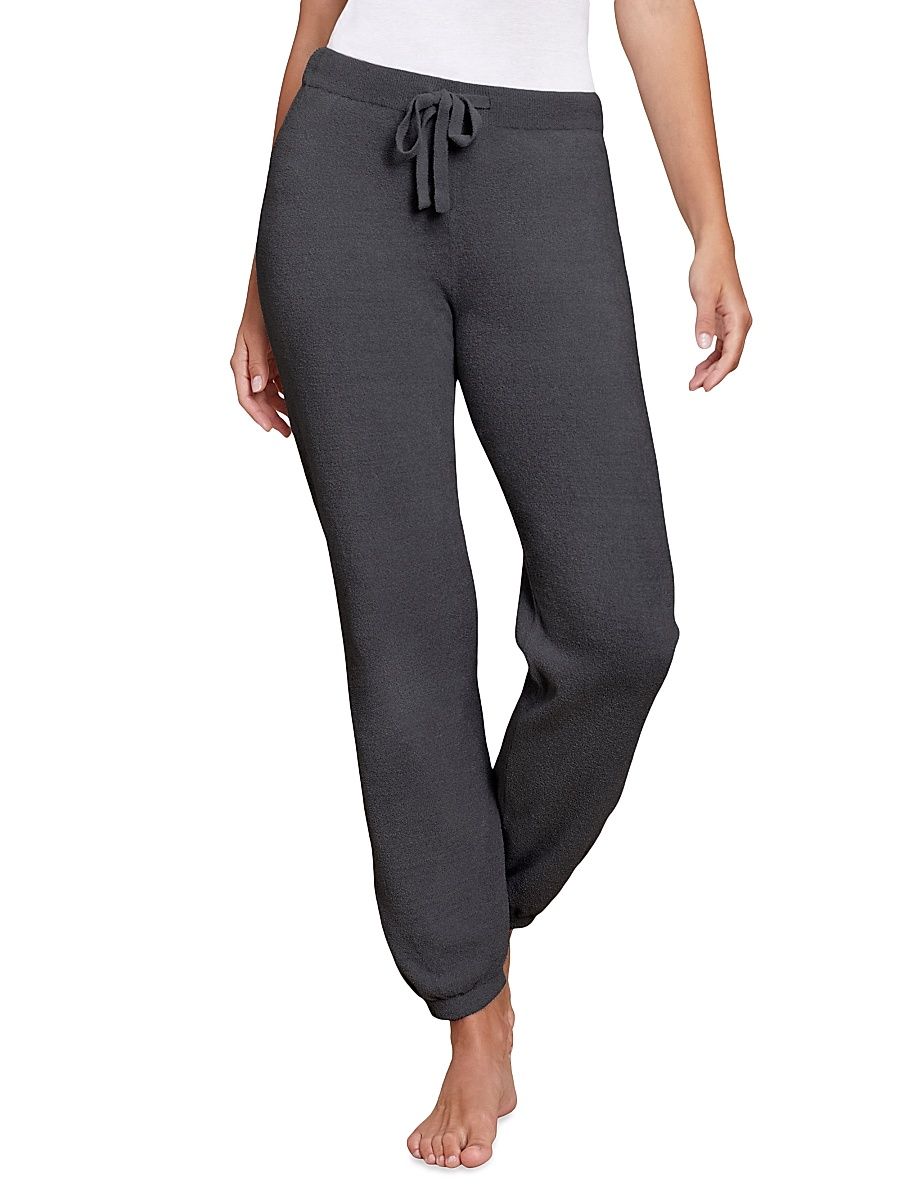 Women's CozyChic Ultra Lite Knit Track Pants - Carbon - Size Small