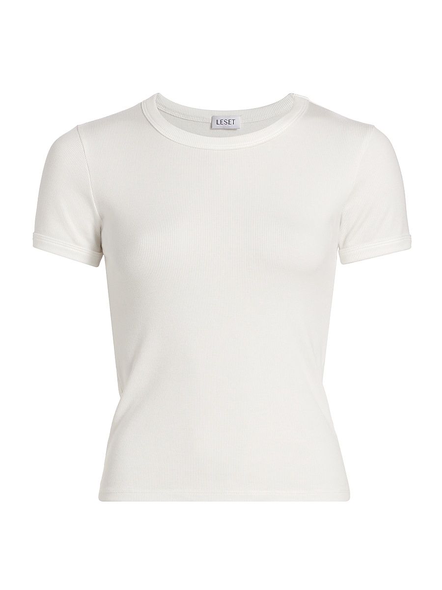 Women's Kelly Slim-Fit T-Shirt - White - Size XL