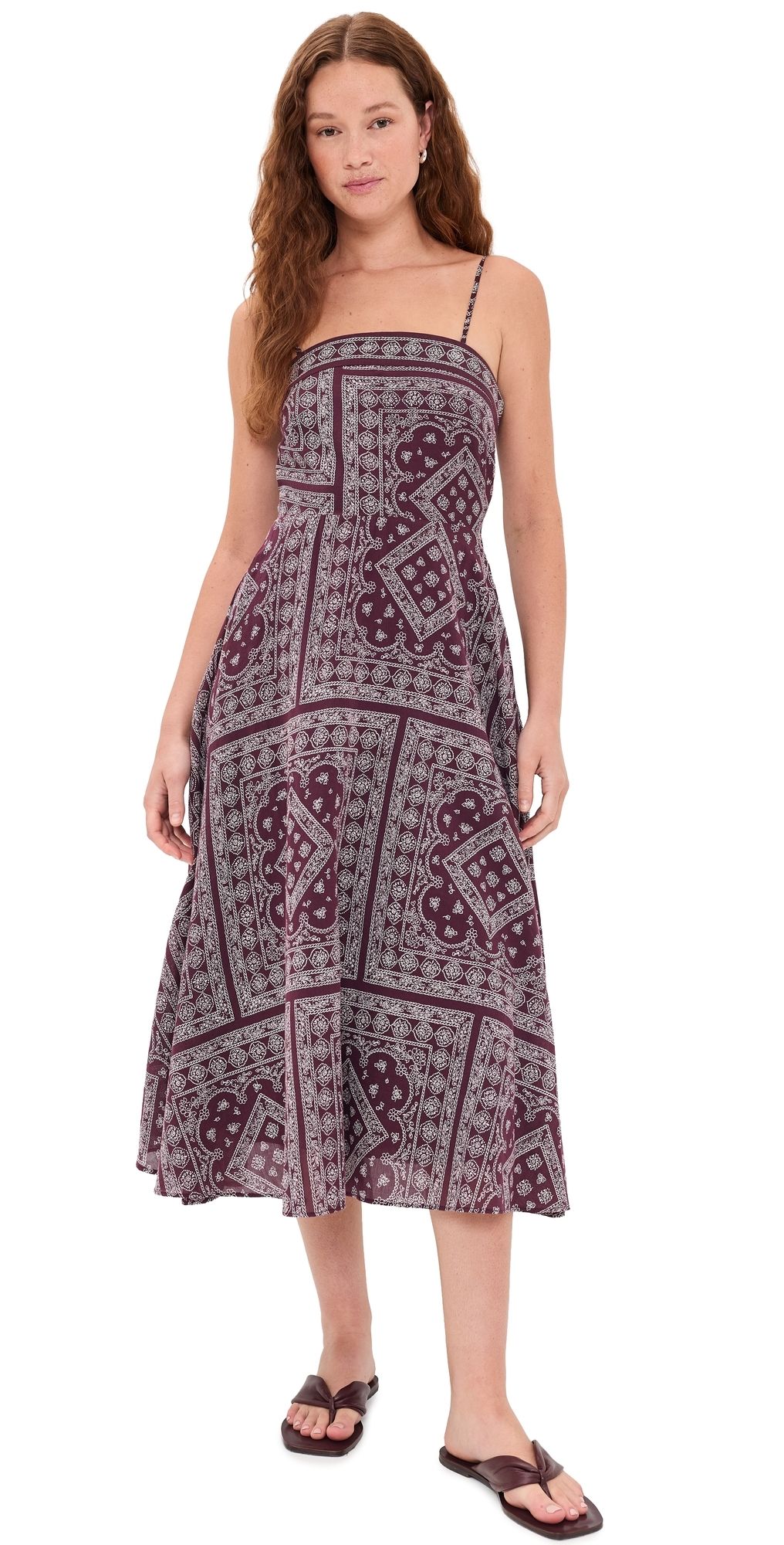 Veronica Beard Jean Floranz Dress Raisin/Dove 10