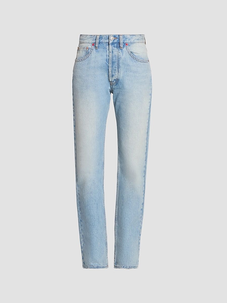 Isabel Marant Women's Daya Straight-Leg Jeans - Vintage Blue - Size 8