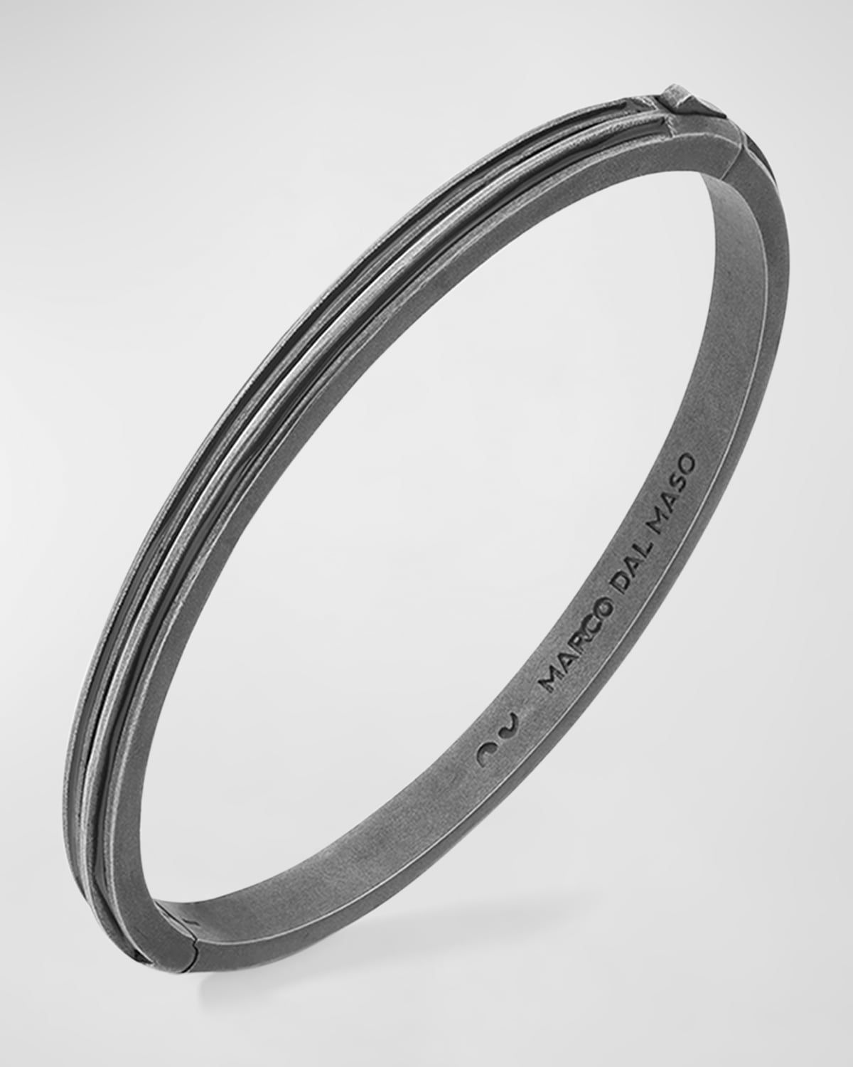 Men & apos;s Acies Thin Bangle Bracelet, Silver