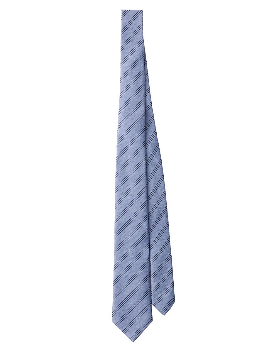 Men's Linen Blend Tie - Blue