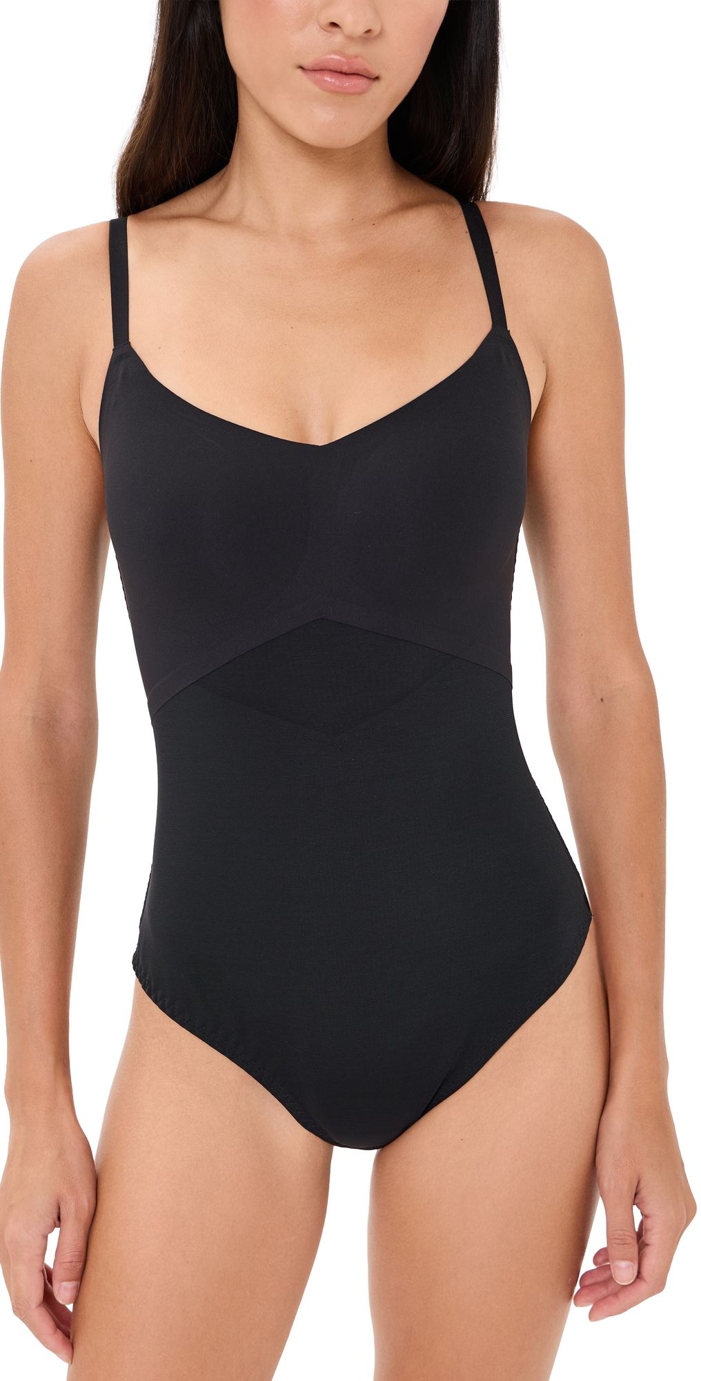 Honeylove Cami Thong Bodysuit Vamp XS