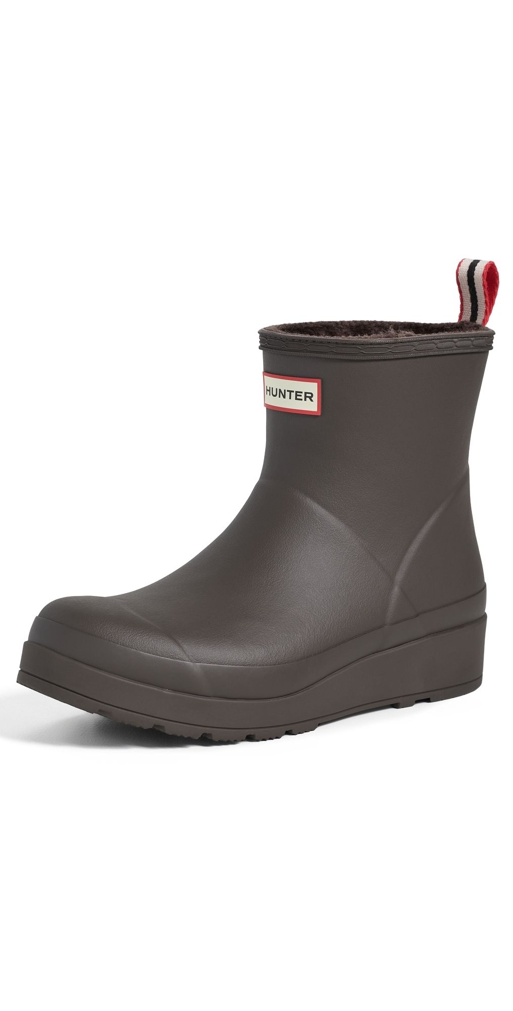 Hunter Boots Original Short Play Boots Dark Brown 6