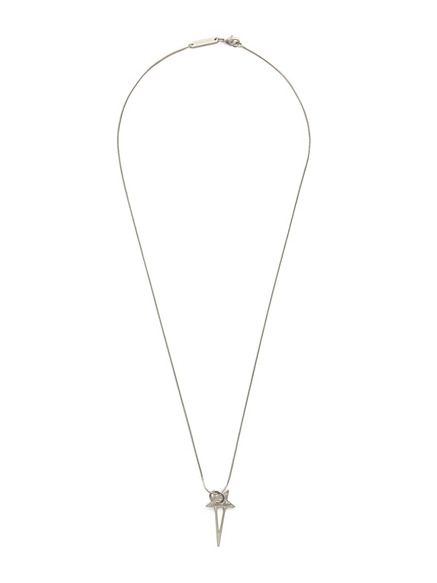 Men's Pentagram Pendant Necklace - Palladio