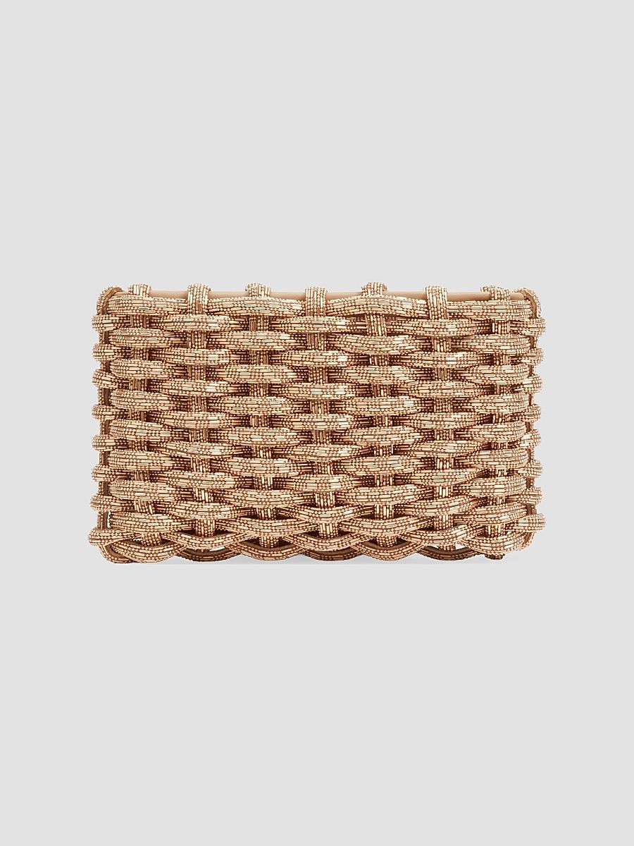 Women's Morgan Metal Clutch - Gold