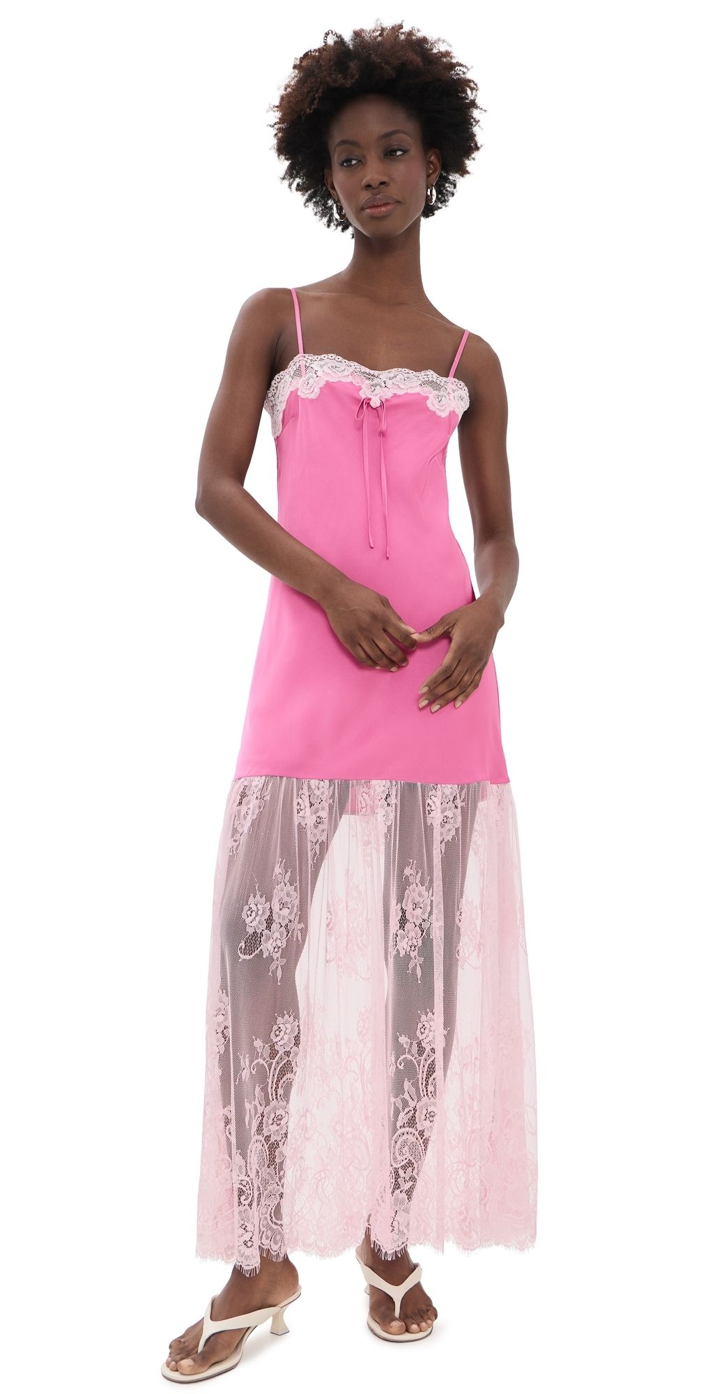 Show Me Your Mumu Celine Dress Pink XL