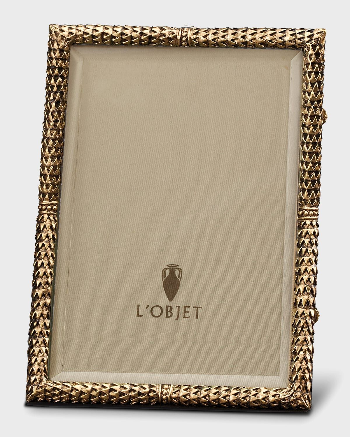 Scales 24k Gold-Plated Picture Frame